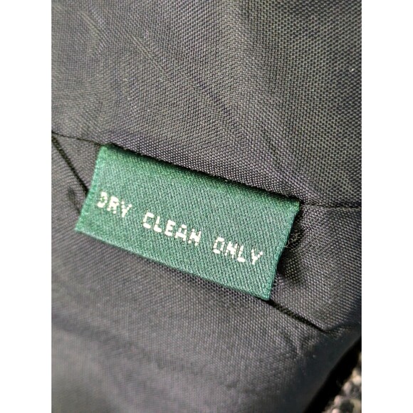 Lauren Ralph Lauren 100% Wool Dress Pants Plus 16W Tan Black Houndstooth Lined - Picture 11 of 12